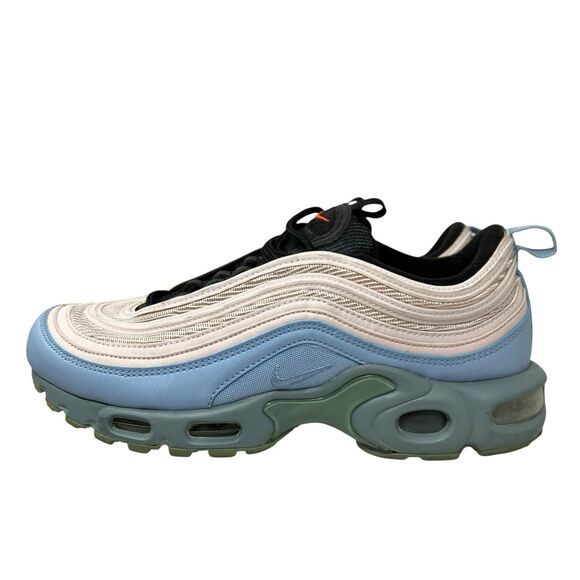 Nike Air Max 97 Sneakers Mens 6 Blue Plus Layer Cake Mica Green Retro AH8143-300 main image 6